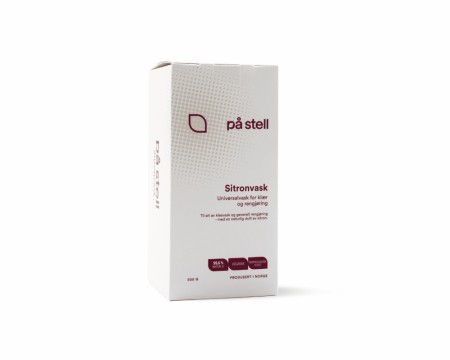 På stell sitronvask 